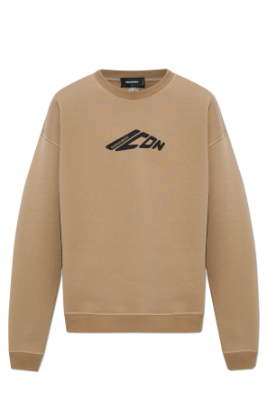 Sweatshirt with printed logo