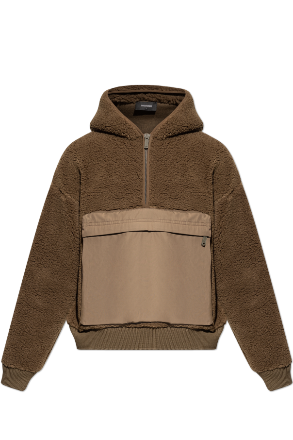 Fleece hoodie od Dsquared2