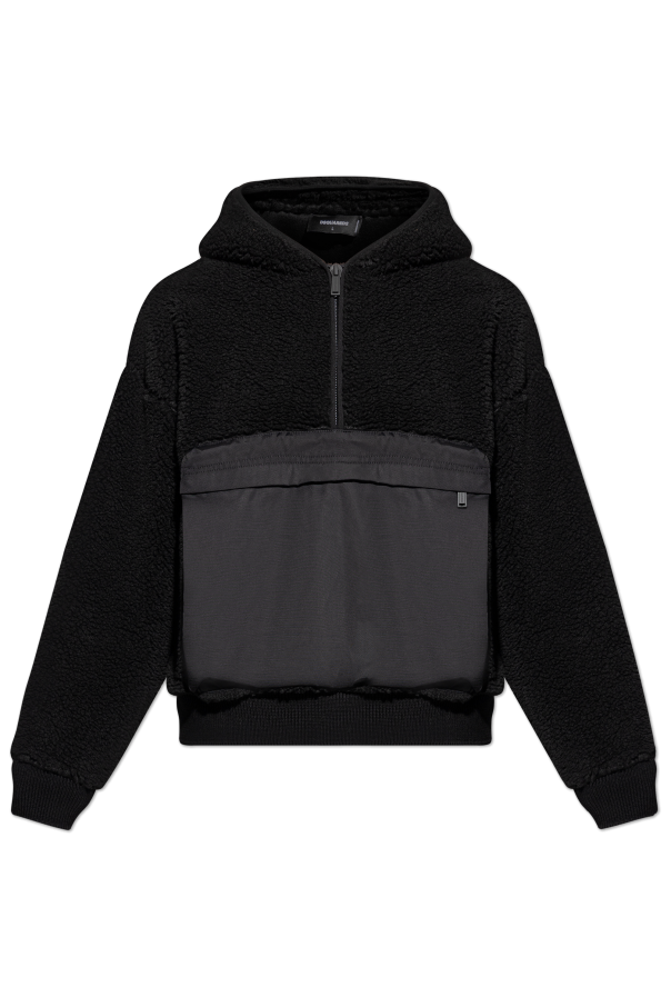 Fleece hoodie od Dsquared2