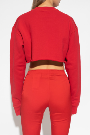 Dsquared2 Cropped sweatshirt cropped with logo