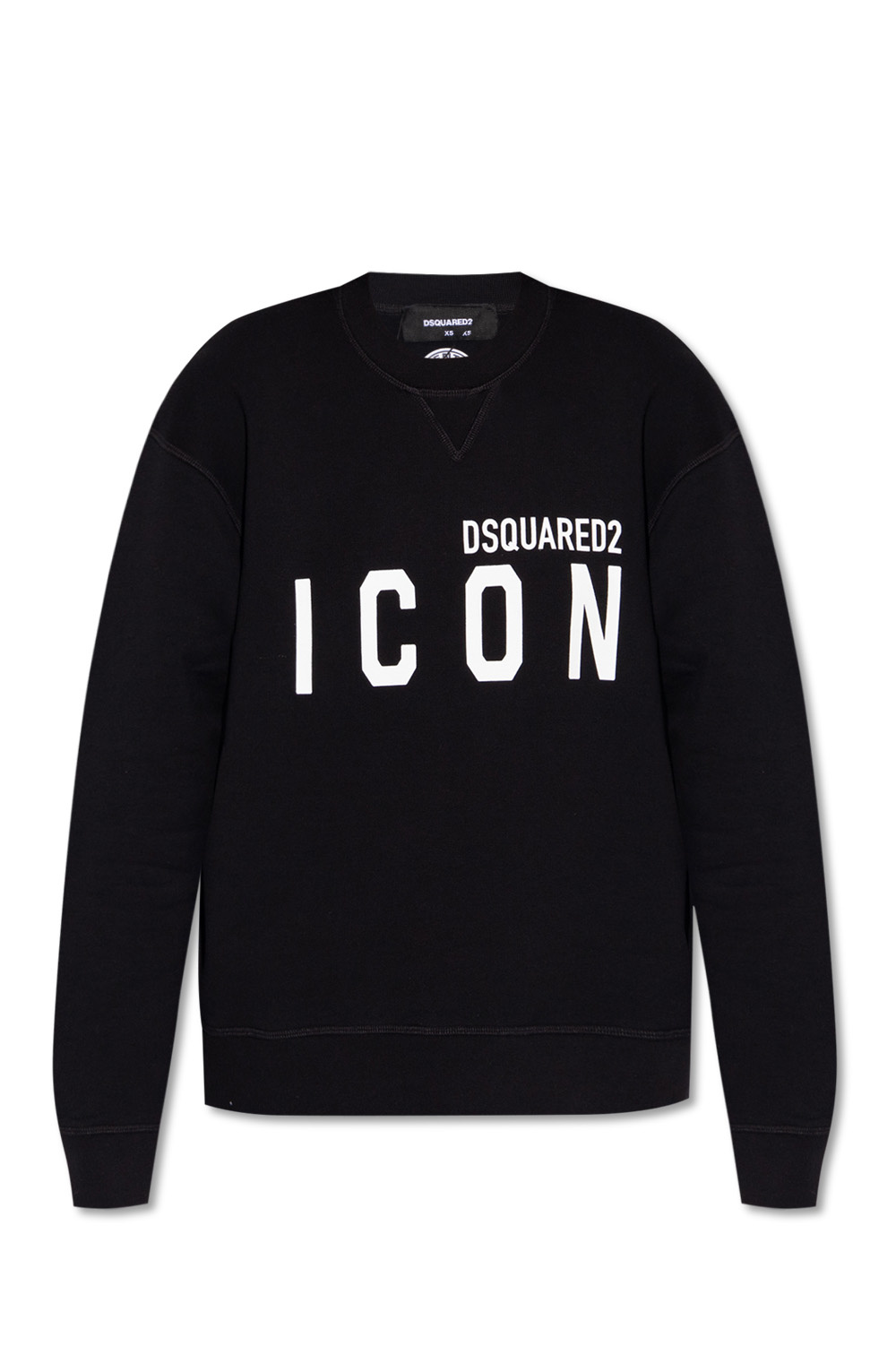 Dsquared2 Peace Out Brushed Hacci Jersey logo-patch sweatshirt