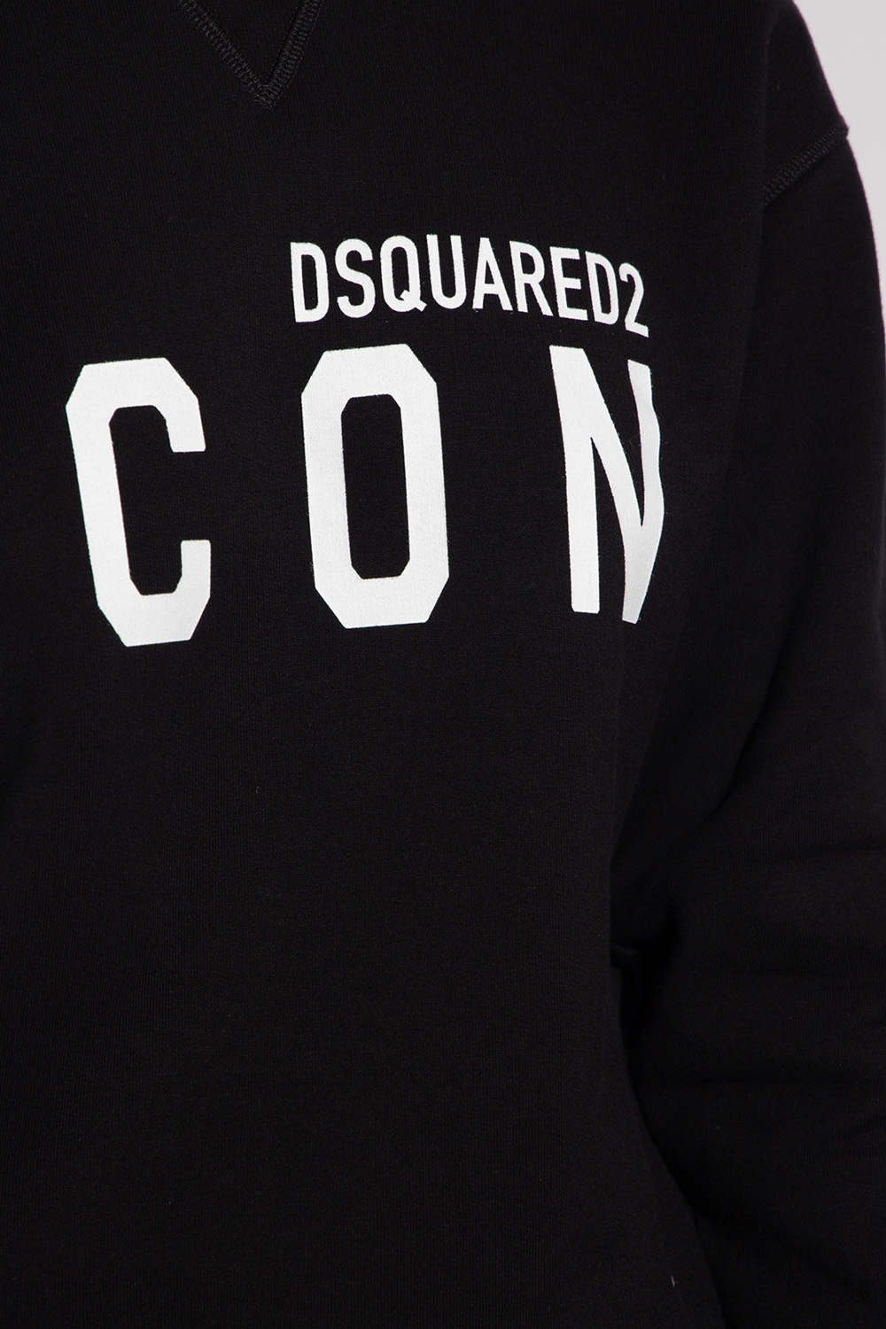 Dsquared2 Peace Out Brushed Hacci Jersey logo-patch sweatshirt