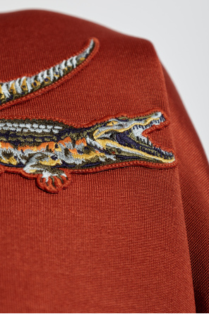 LACOSTE RUNWAY Sweatshirt with polo collar