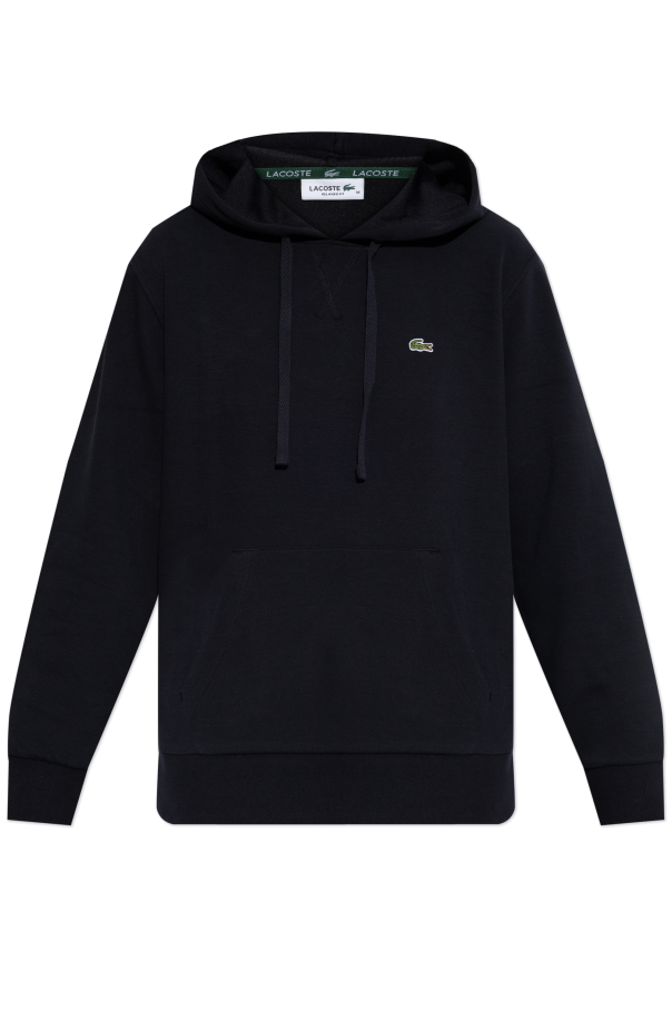 Sweatshirt with logo patch od Lacoste