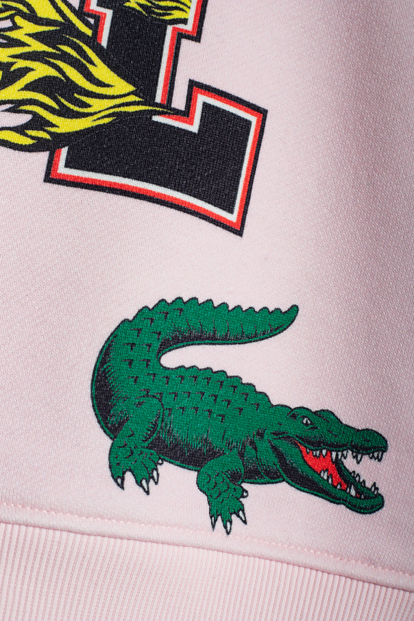 lejlighed Afståelse subtraktion Τύπωμα Lacoste στο πίσω μέρος - Pink Patterned hoodie Lacoste - De-iceShops  MK