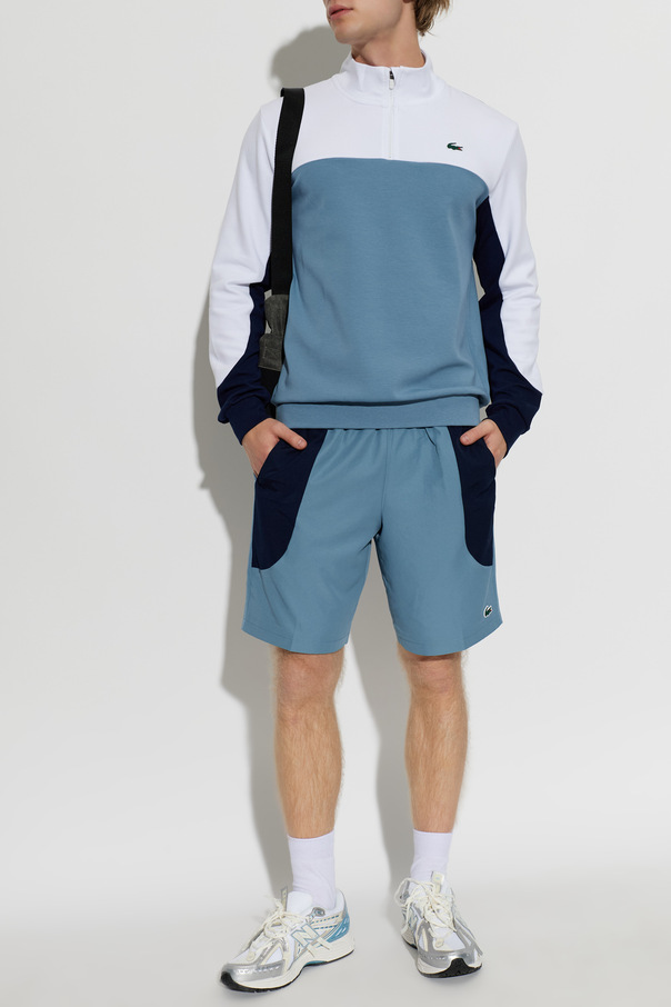 Lacoste Sweatshirt mit Stehkragen