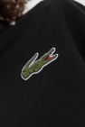 Lacoste BLACK Sweatshirt with stand-up collar