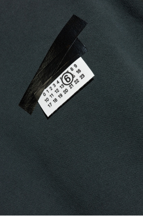 MM6 Maison Margiela Sweatshirt mit Logo-Patch