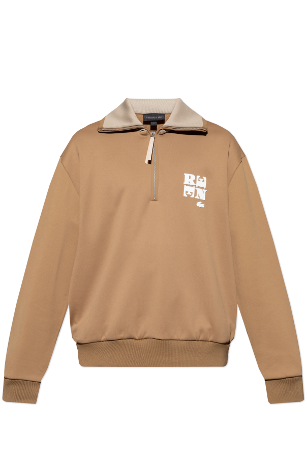 Sweatshirt with logo patch od LACOSTE RUNWAY