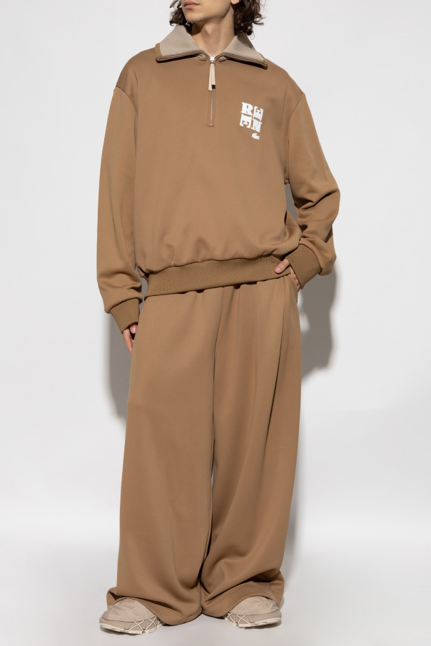 LACOSTE RUNWAY Sudadera con parche con logo