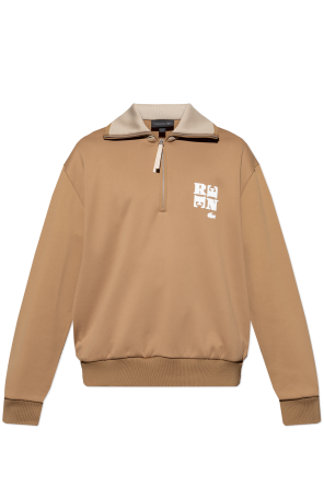 Sweatshirt with logo patch od LACOSTE RUNWAY