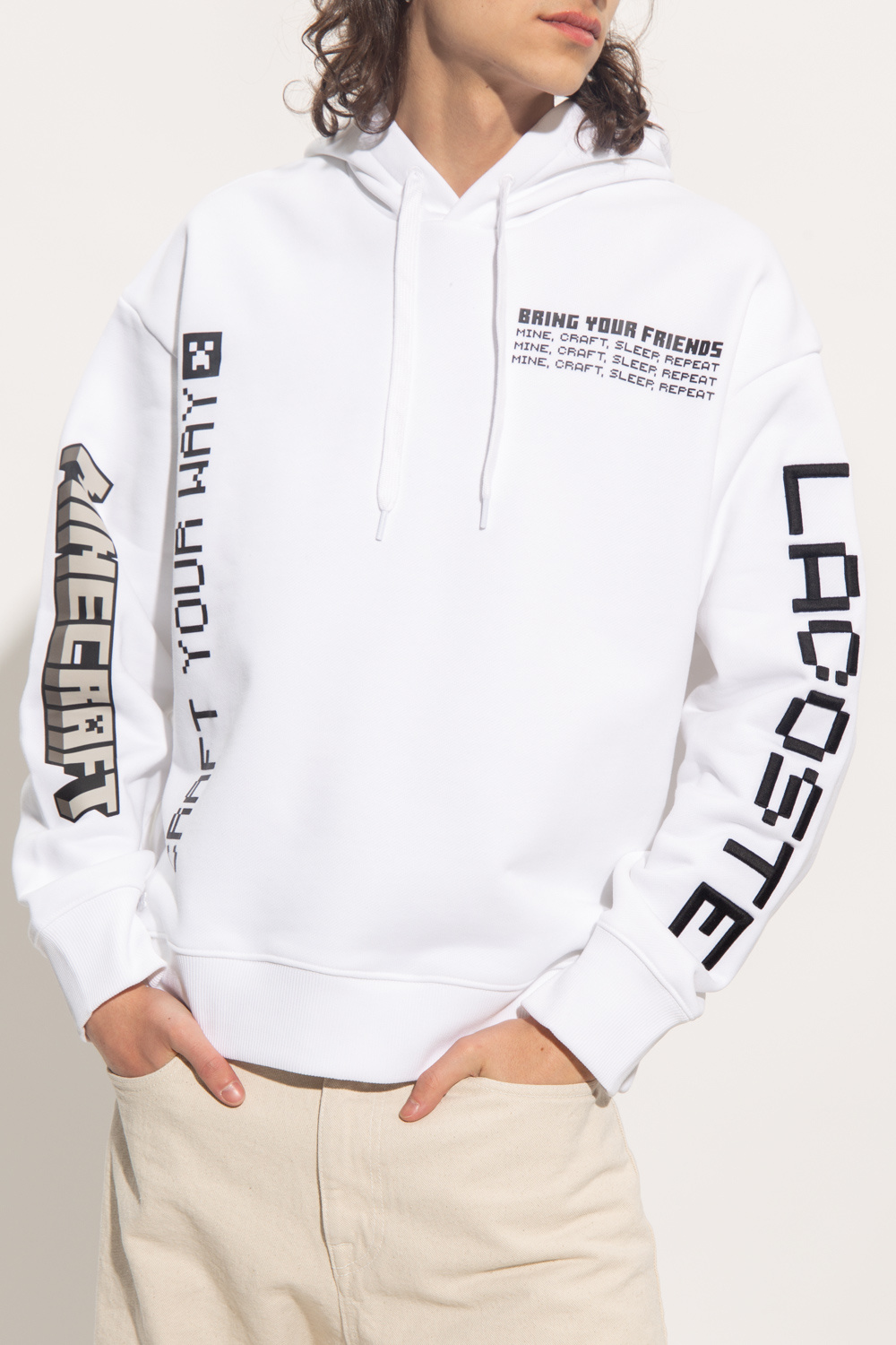 Lacoste X Minecraft Unisex sweatshirt SH3851-001 | Lacoste