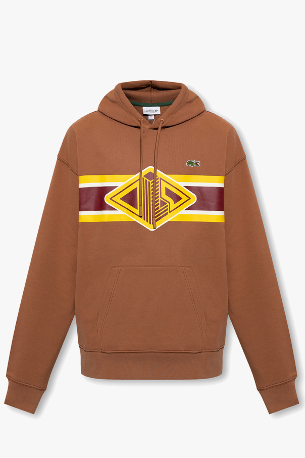 lacoste brand Logo hoodie