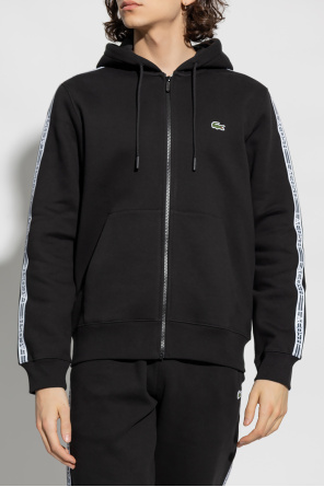 Lacoste Collar Hoodie with logo