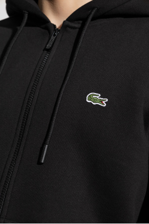 Lacoste Collar Hoodie with logo