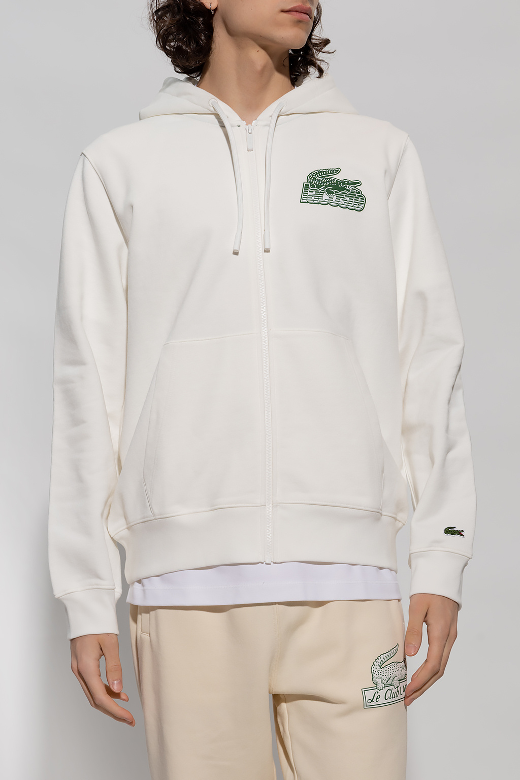 Lacoste Printed hoodie