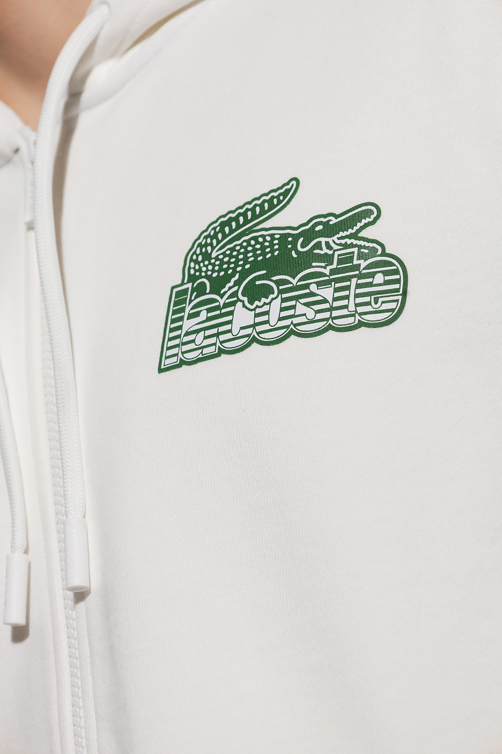 Lacoste Printed hoodie