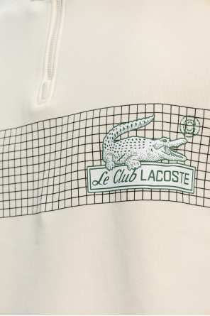 Lacoste Camiseta estampada unisex con estampado Lacostism de algodón de Lacoste Live