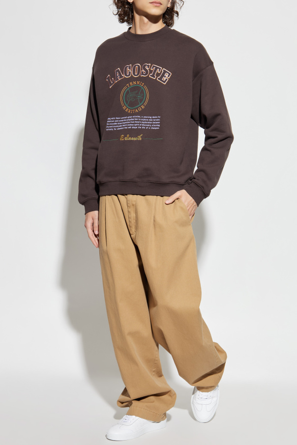 Lacoste Sweatshirt with embroidered logo