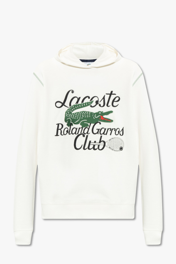 lacoste taille T-shirt lacoste taille Regular Fit Graphic branco