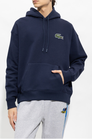 lacoste producto Hoodie with logo patch