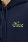 Lacoste NAVY BLUE Hoodie with logo patch