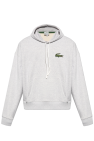 Sweatshirt Lacoste Logo Craquel branco verde