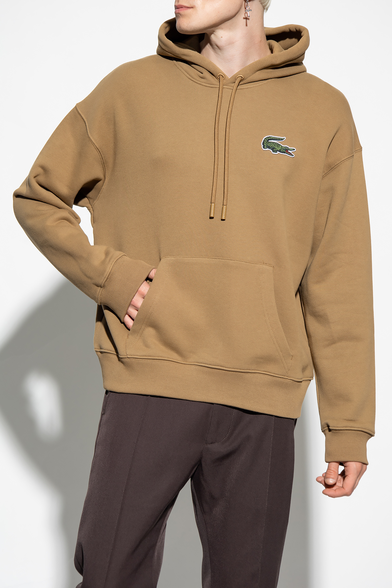 Lacoste Organic cotton hoodie