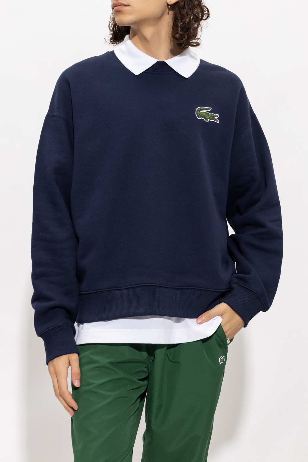 Lacoste Sweatshirt with logo patch