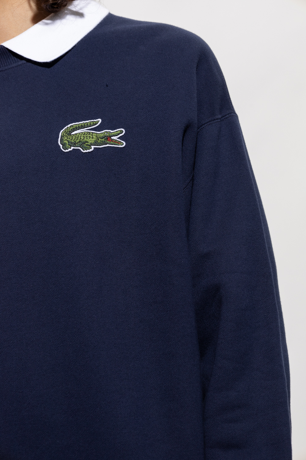 Lacoste Sweatshirt with logo patch