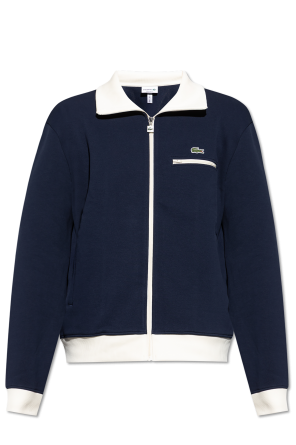 Sweatshirt with logo patch