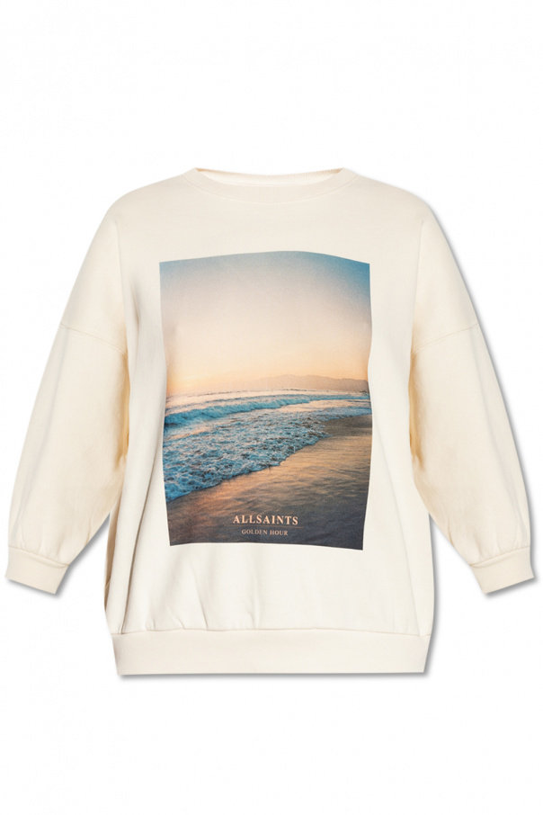 AllSaints ‘Solis’ short-sleeved sweatshirt