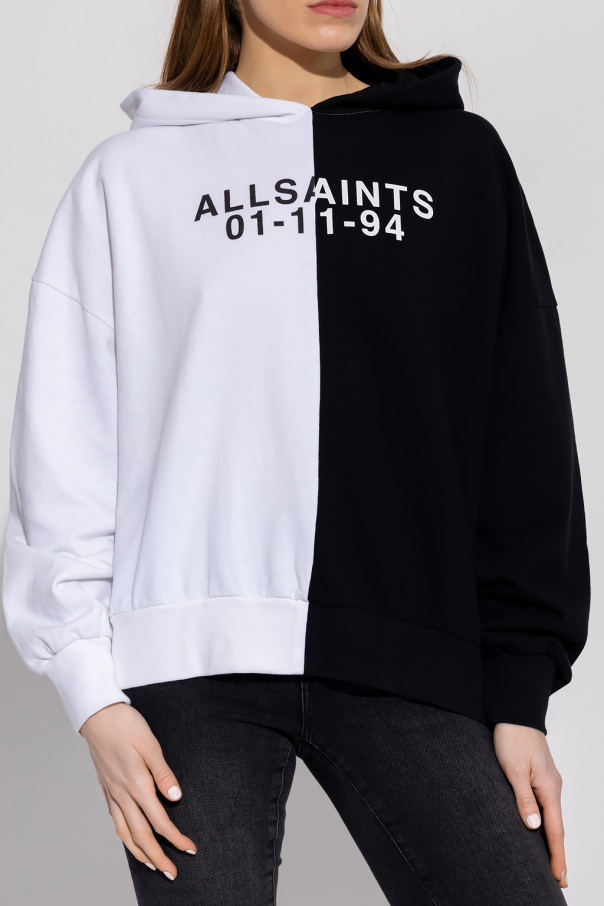 AllSaints ‘Split’ hoodie with logo | Women's Clothing | Vitkac