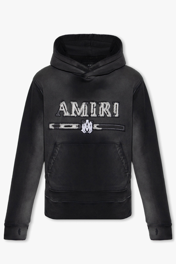 Amiri Brushed hoodie with logo