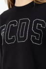 GCDS Cropped sweatshirt with logo