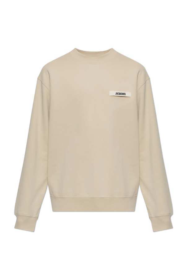 Sweatshirt with logo patch od Jacquemus