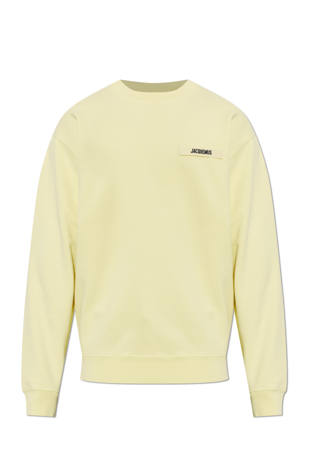 Sweatshirt with logo patch od Jacquemus