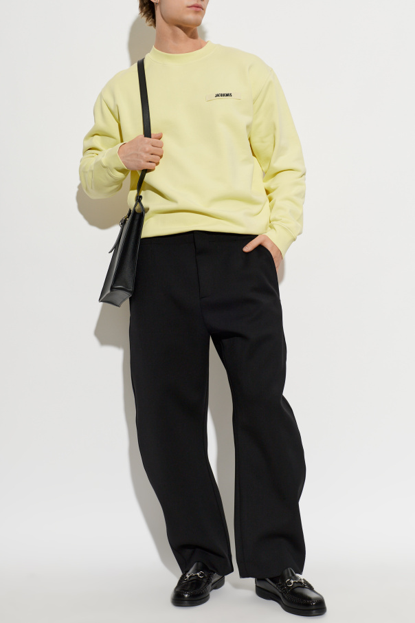 Jacquemus Sweatshirt with logo patch