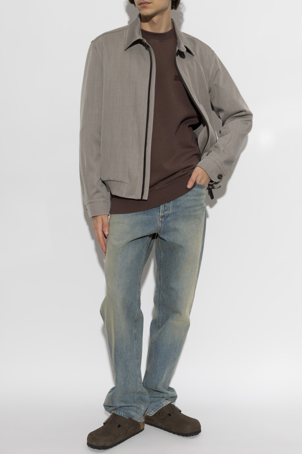 Jacquemus Sweatshirt with logo patch