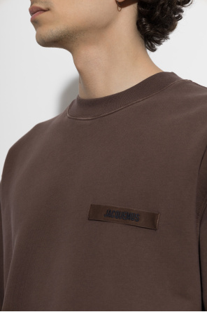 Jacquemus Sweatshirt with logo patch