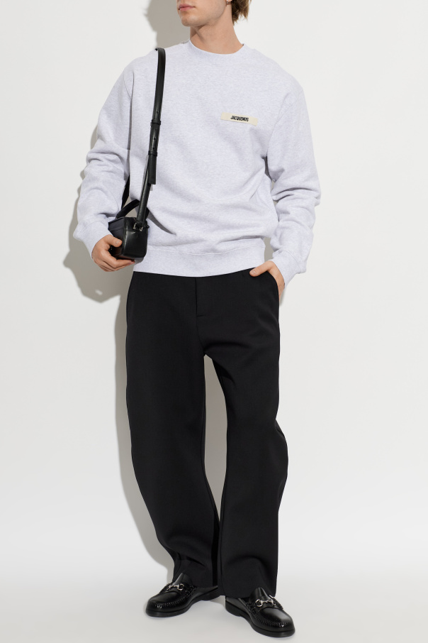 Jacquemus Sweatshirt with logo patch