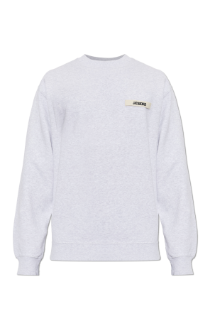 Sweatshirt with logo patch