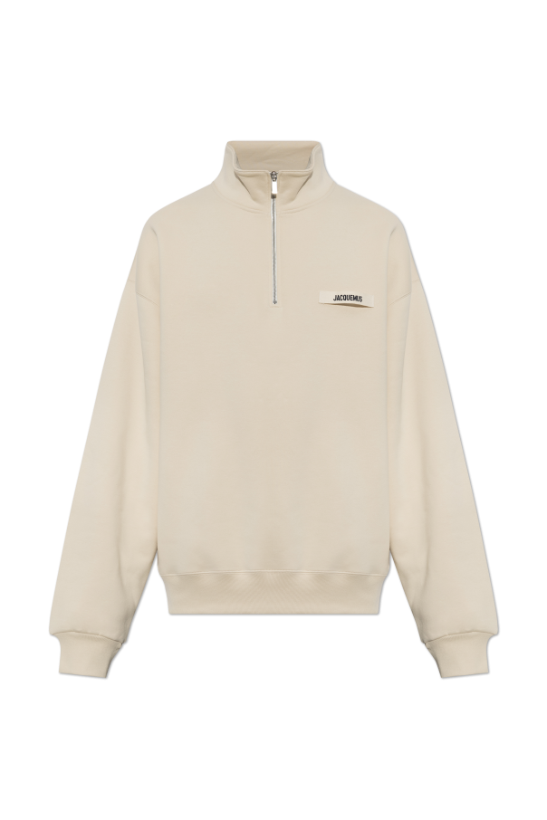 Jacquemus Sweatshirt with a stand-up collar