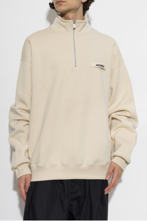Jacquemus Sweatshirt with a stand-up collar