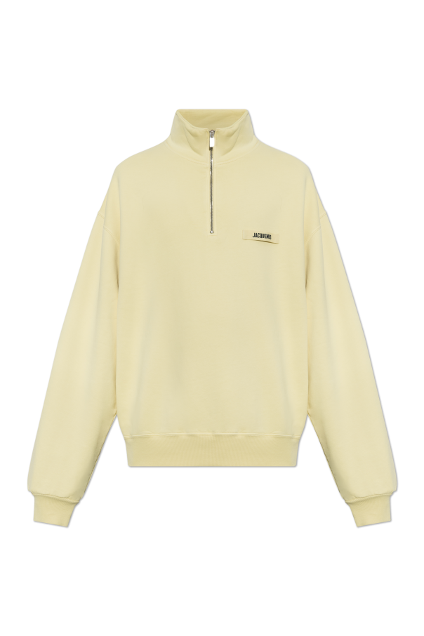 Jacquemus Sweatshirt with a stand-up collar