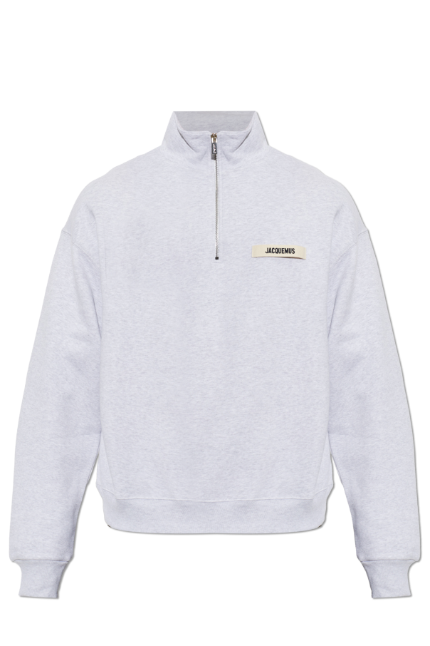 Jacquemus Sweatshirt with stand-up collar