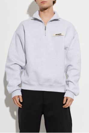 Jacquemus Sweatshirt with stand-up collar