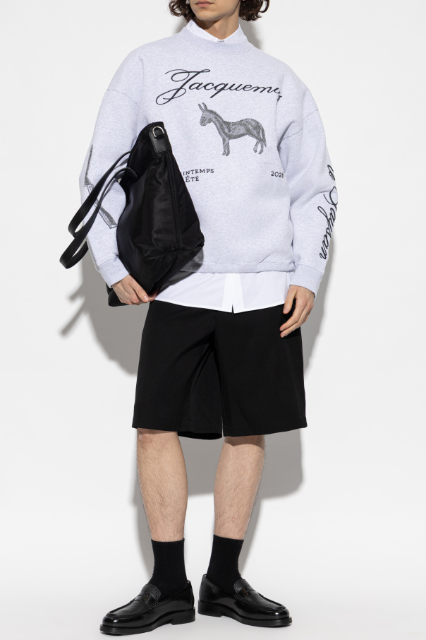 Jacquemus Sweatshirt with embroidered logo