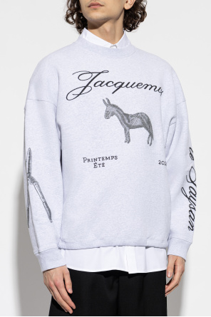 Jacquemus Sweatshirt with embroidered logo