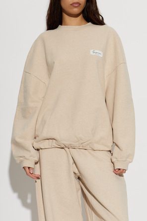 Jacquemus Cotton Sweatshirt ‘Montaigne’